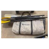 SEVYDR BLOW UP RAFT W. OARS