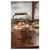 COPPER TEA POT