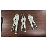 LOCKING PLIERS SET.