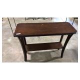 WOOD CONSOLE TABLE