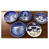 ROYAL COPENHAGEN CHRISTMAS PLATE COLL