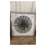 FRAMED 3D METAL WALL ART