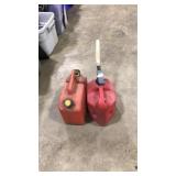 2 GAS CANS - SMALL