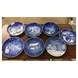 ROYAL COPENHAGEN CHRISTMAS PLATE COLL
