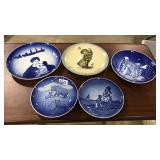 DENMARK COPENHAGEN PORCELAIN COLLECTORS PLATES