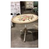 HAND PAINTED DROP SIDE TEA TABLE