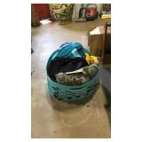 PLASTIC LAUNDRY BIN FILLED W ASST CLOTHES