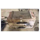 WOOD STORAGE CRATE