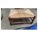 RUSH SEATED STOOL