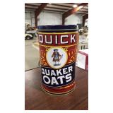 QUICK QUAKER OATS REPLICA TIN