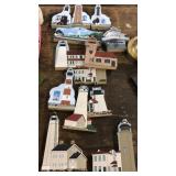 13 ASST CATS MEOW LIGHT HOUSES