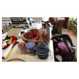 QT MINI CROCKPOT AND ASST DECOR