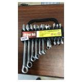 METRIC 11 PC GREAT NECK COMBO WRENCH SET