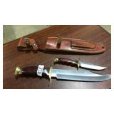 BOWIE KNIFE SET 'CPT JACK SLADE' 2 PC SET