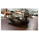 RUSTIN IRONWOOD DUCK SCULPTURE