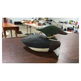 AA WATERFOWL SIGNED CARVED DUCK DECOY