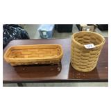 2 LONGABERGER BASKETS