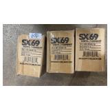 3 BOXES OF VINYL CEMENT