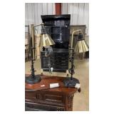PAIR OF TABLE LAMPS
