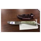 LORD & FIELD KNIFE W/ LEATHER SHEATH