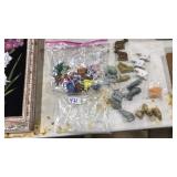 33 PC. VNTG WADE ENGLAND PORCELAIN MINI FIGURINES