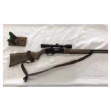 WINCHESTER MODEL 190 SEMI AUTO .22 RIFLE W/SCOPE