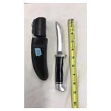 VNTG. BUCK KNIFE 118 WITH BELT HOLSTER