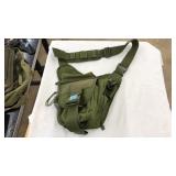 GREEN TACTICAL SLING BAG