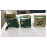 3 PARTIAL BOXES OF REMINGTON 12GA SHOTGUN SHELLS