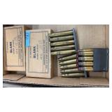 68 BLANK .30 CAL CARTRIDGES