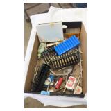 FLAT OF ASST. AMMO & RELOADING ACCESSORIES