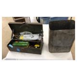METAL TOOL BOX WITH ASST. AMMO