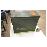METAL AMMO BOX, LARGE