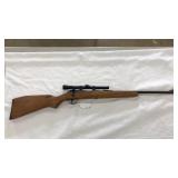 WINCHESTER MODEL 121D .22 BOLT ACTION RIFLE, SCOPE