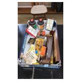 FLAT OF ASST. GUN CLEANING ACCESSORIES