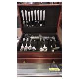 48 PC. WESTMORLAND SILVER CO. LADY HILTON PATTERN
