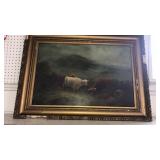 19TH CENTURY EUROPEAN OIL ON CANVAS SIGNED
