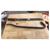 MACHETE AND CROW BAR
