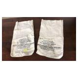 PAIR OF U.S GOVERNMENT CASH BAGS