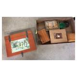 FLAT OF ASST. TRINKET BOXES