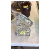 GLASS FISH FIGURINE