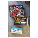 LOT OF ANTQ. COOKIE CUTTERS & SUPPLIES