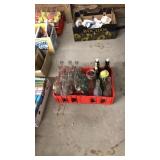 CRATE OF ASST. GLASS SODA BOTTLES