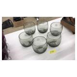 6 BALTIMORE COLTS GLASS TUMBLERS