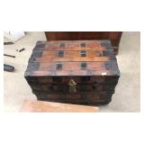 ANTQ. STORAGE TRUNK