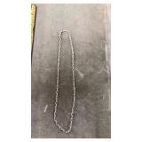 STERLING OVAL LINK CHAIN NECKLACE