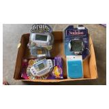 FLAT OF ELECTRONIC BRAIN GAMES