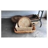 LOT OF ASST. WICKER BASKETS