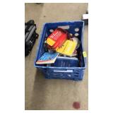 BOX OF ASST. BOOKS, OFFICE, MISC