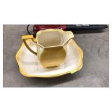 GRIMWADES ENGLAND ROYAL IVORY PITCH & WASH BOWL